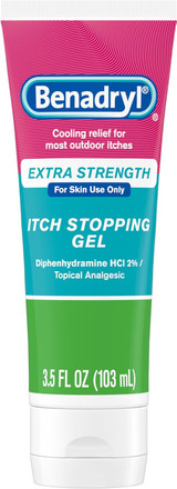 Benadryl Itch Stopping Gel, Extra Strength - 3.5 oz
