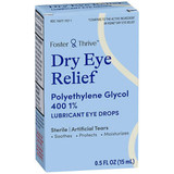 Foster & Thrive Dry Eye Relief Polyethylene Glycol 400 1% Lubricant Eye Drops - .5 oz