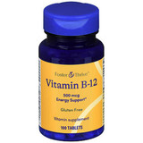 Foster & Thrive Vitamin B-12 500 mcg Tablets -100 count