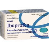 Foster & Thrive Minis Ibuprofen 200 mg Liquid Filled Capsules - 20 count