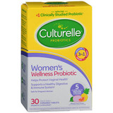 Culturelle Women's Wellness Probiotic Chewable Tablets Mixed Fruit - 30 ct