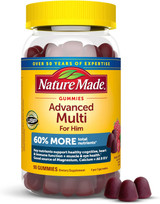 Nature Made Advanced Multi For Him Gummies Mixed Berry  - 90 ct