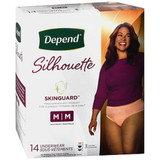Depend Silhouette Underwear For Women Maximum Absorbency M - 28 ct
