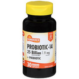 Sundance Probiotic-14 25 Billion Active Cultures 71 mg + Prebiotic Vegetarian - 30 ct