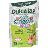 Dulcolax Kids Saline Laxative Soft Chews Watermelon - 15 ea