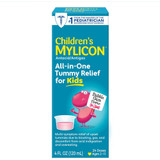 Mylicon Children's All-in-One Tummy Relief Liquid Bubble Gum - 4 oz