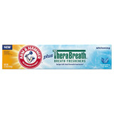Arm & Hammer Plus TheraBreath Whitening Anticavity Fluoride Toothpaste Invigorating Icy Mint - 5.5 oz