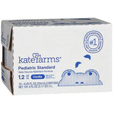 Kate Farms Pediatric Standard Sole-Source Nutrition Formula 1.2 cal/mL Vanilla, 12 - 8.45 oz