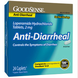 Good Sense Anti Diarrheal Caplets - 24 ct