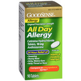 Good Sense Cetirizine Allergy Relief Tablets, 10 mg - 90 ct