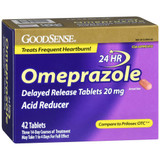 Good Sense Omeprazole Acid Recider Tablets, 20 mg - 42 ct