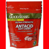 Good Sense Antacid Soft Chews, Cherry - 36 ct