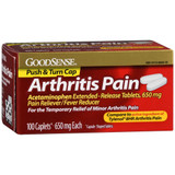 Good Sense Arthritis Pain Relief ER Caplets, 650 mg - 100 ct