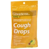 Good Sense Throat & Cough Drops, Honey/Lemon - 30 ct