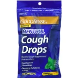 Good Sense Throat & Cough Drops, Menthol - 30 ct