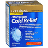 Good Sense Effervescent Cold Relief Tablets - 20 ct