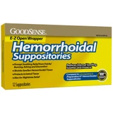 Good Sense Hemorrhoidal Suppositories - 12 ct