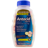 Good Sense Antacid RS Chew Tablets, Asst Fruit - 150 ct