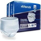 Attends Underwear Overnight Large - 4 packs of 14 – for Everyday Health and Comfort
