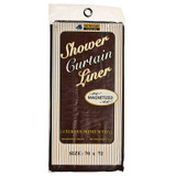 Vinyl Shower Curtain Chocolate, Chocolate, 70"X72