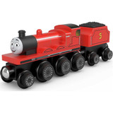 FP Thomas Wooden Railway James Engine and Coal-Car- 1 ct. – with Gentle and Reliable Fit