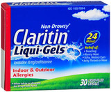 Claritin 24 Hour Allergy Non-Drowsy - 30 Liqui-Gels