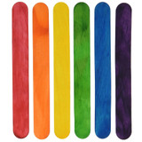 7 7/8x1" Extra Jumbo Colored Craft Sticks, 24 ct - 1 Pack