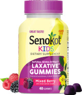 Senokot Kids Laxative Gummies Mixed Berry - 40 ct