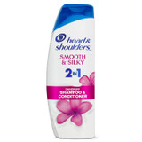 Head & Shoulders 2 in 1 Shampoo + Conditioner Smooth & Silky - 12.5 oz