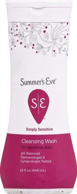Summer's Eve pH-Balanced Cleansing Wash Simply Sensitive - 15 oz