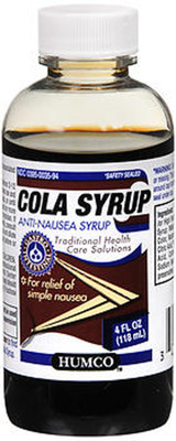 Humco Cola Syrup - 4 oz