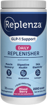 Replenza Daily Replenisher GLP-1 Support Powder Mixed Berry - 6.8 oz