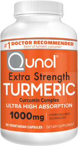 Qunol Extra Strength Turmeric Curcumin Complex 1000 mg - 30 Capsules