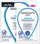 Summer's Eve Daily Refreshing Wipes Ultimate Odor Protection - 12 wipes