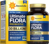 RenewLife Extra Care Digestive Probiotic Vegetarian Capsules - 30ct