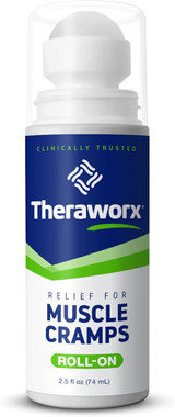 Theraworx Relief For Muscle Cramps Roll-On - 2.5 oz