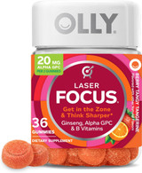 OLLY Laser Focus Gummies Berry Tangy Tangerine - 36 gummies