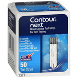 Contour Next Blood Glucose Test Strips - 50 Strips Contour Next Blood Glucose Test Strips - 50 Strips