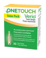 OneTouch Verio Test Strips - 30 ct