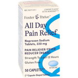 Foster & Thrive All Day Pain Relief Naproxen Sodium 220 mg Caplets - 50 count
