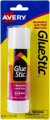 Glue Stick Single Pak, 1oz