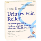 Foster and Thrive Urinary Pain Relief 95 mg 30 tablets