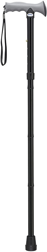 Drive Folding Cane Black, Each
