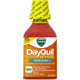 Vicks DayQuil Severe Cold Flu Liquid Max Strength - 8 oz