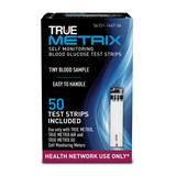 True Metrix Blood Glucose Test Strips, 50 Count