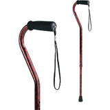 Carex Adjustable Walking Cane, Red