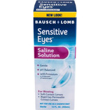 Bausch & Lomb Sensitive Eyes Plus Saline Solution - 12 fl oz