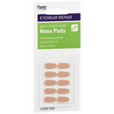 Flents Nose Pads Self-Stick Foam Pads Peach - 10 ct