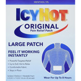 Icy Hot Medicated Patches Back and Large Areas - 5 ct