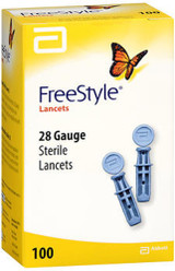 FreeStyle Sterile Lancets, 28 Gauge - 100 ct